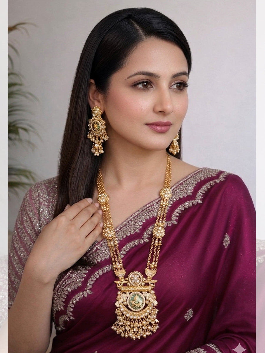 Harika Long Necklace Set