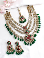 Anaya Layered Necklace Set - Multicolor