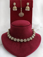 Mihira Necklace Set-White