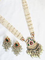 Upavan Long Necklace Set-MUlticolor