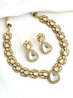 Mihira Necklace Set-Gold