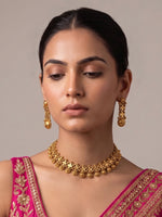 Priya Necklace Set-Gold