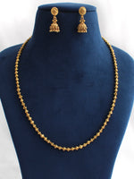 Aditri Mala Necklace Set-Gold