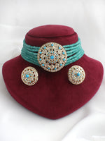 Amna Choker Necklace Set 