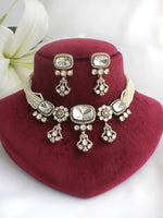 Raha Choker Necklace Set-Gold