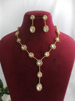 Palomi Necklace Set-Gold