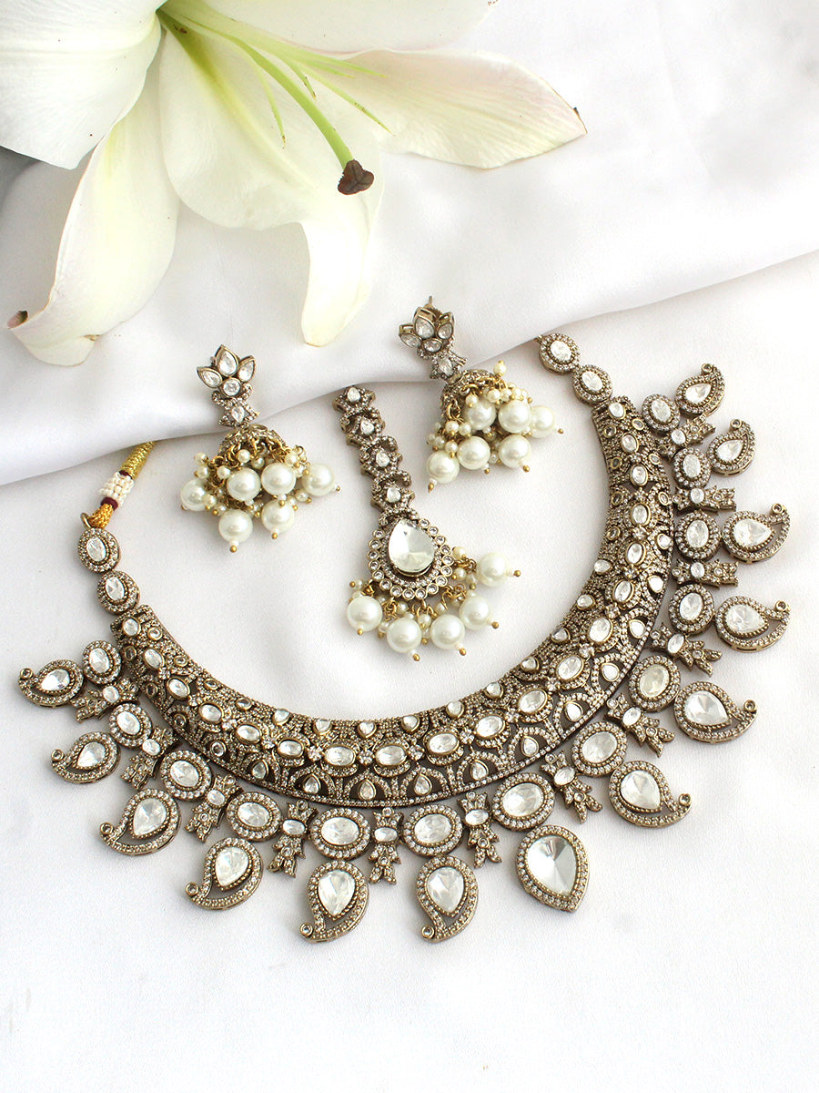 Siyanshi Necklace Set-Gold