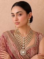 Manushi Layered Necklace Set-Gold