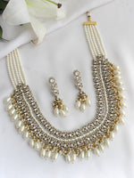 Nirvika Layered Necklace Set-Gold