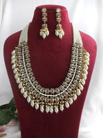 Nirvika Layered Necklace Set-Gold