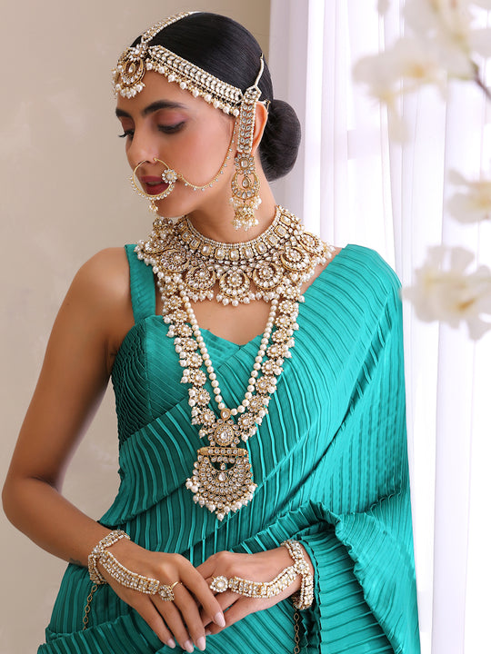 How To Pick Right Matching Jewelry For Sarees • South India Jewels