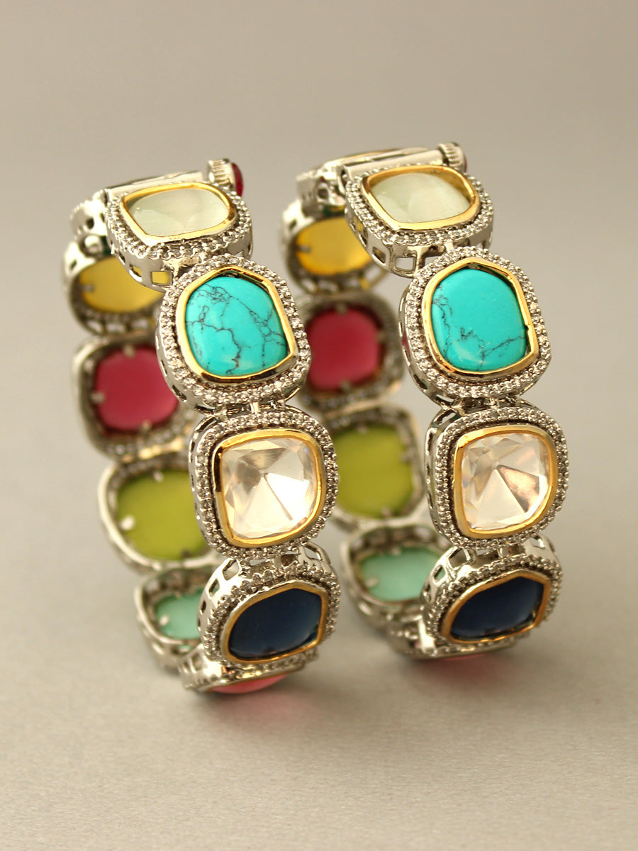 Patiala Bangle Set - Multicolor