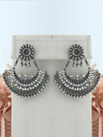 Risna Earrings-Antique Silver