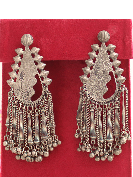 Ramila Earrings-Anteque Silver