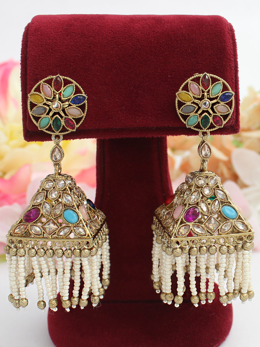 Azzah Earrings-Multicolor