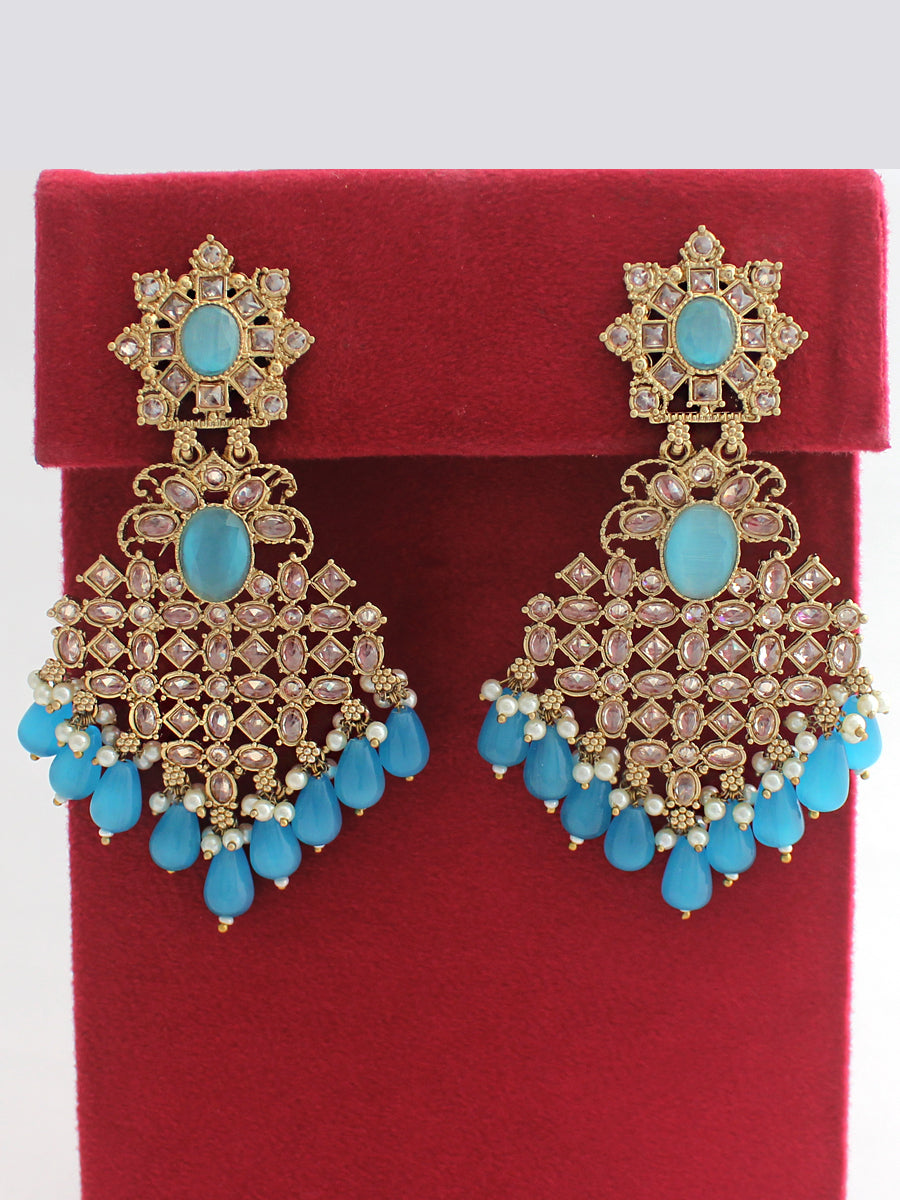 Karuna Earrings-Turquoise