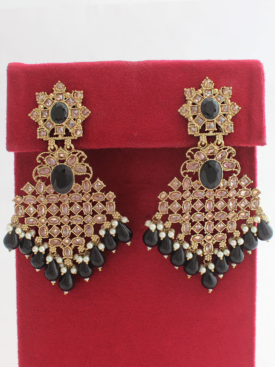 Karuna Earrings-Black