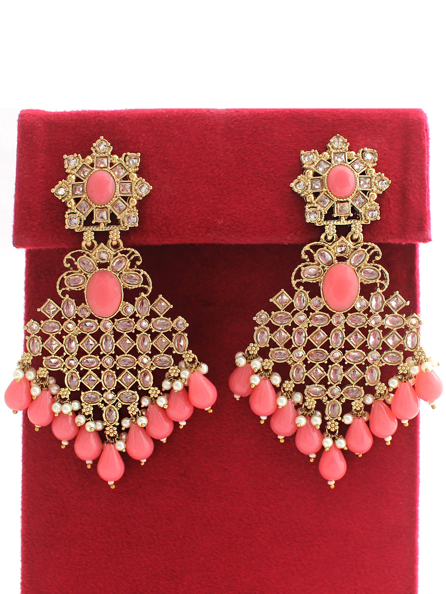 Karuna Earrings-Pink
