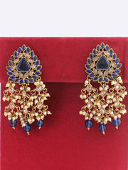 Sharvi Earrings-Blue