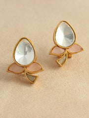 Kamakshi Earrings-Pastel Pink