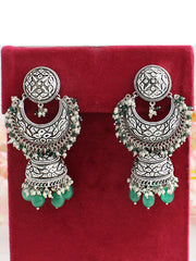 Pavitra Earrings-Green