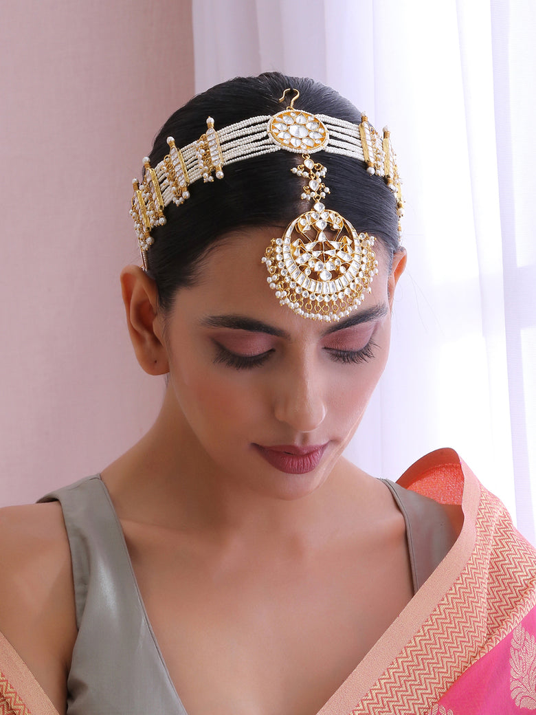 Buy Bridal Hair Accessories Online at IndiaTrend Page 8