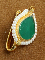 Suhani Nose Ring-Green