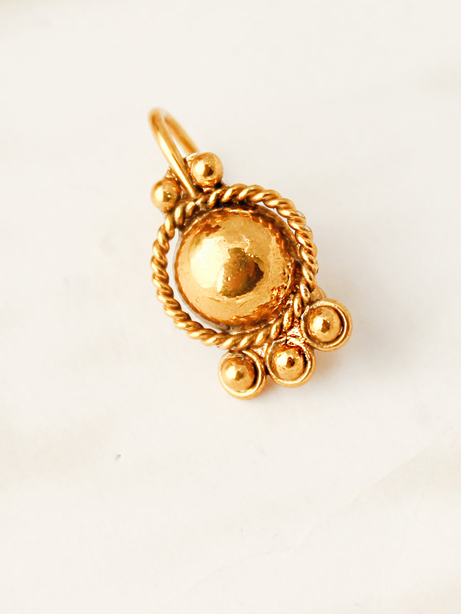 Tanusha Nose Ring-Golden
