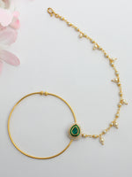 Sukriti Nose Ring-Green