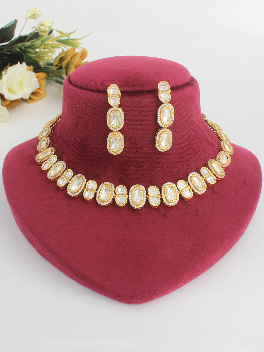 Sheeba Necklace Set - Golden