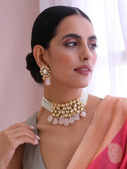 Vaani Kundan Choker Necklace Set