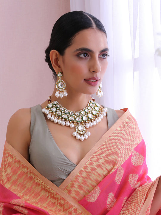 Ranchi Bib Necklace Set