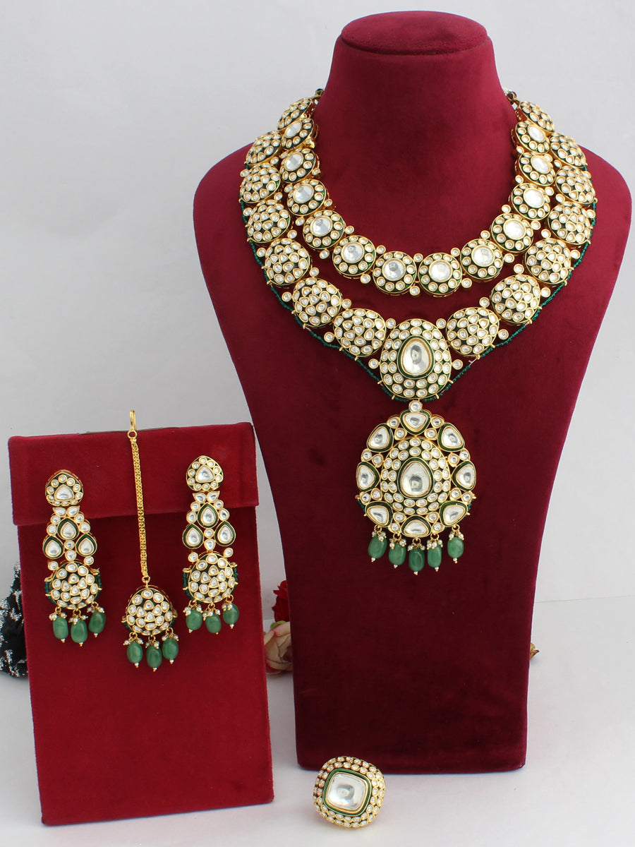 Jodhpur Necklace Set with Ring