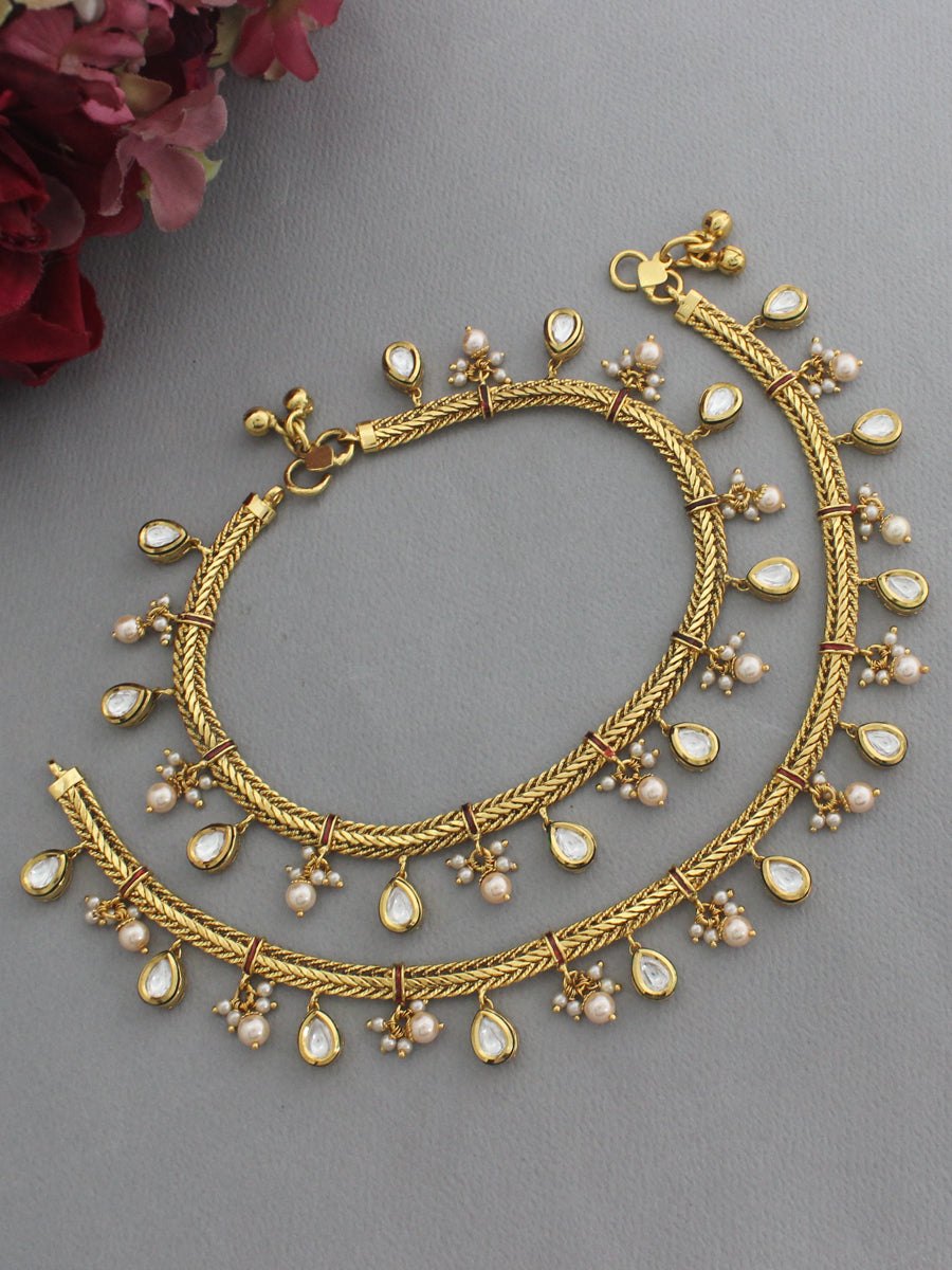 Priyasha Anklet Payal-Golden