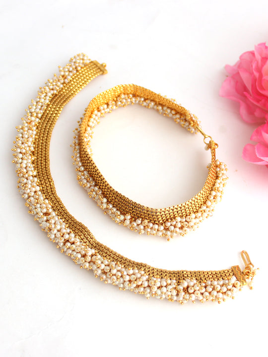 Rashmita Anklet Payal-Golden