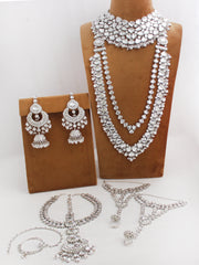 Kavya Bridal Set-Silver