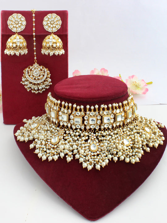 Sanskriti Bridal Set-White