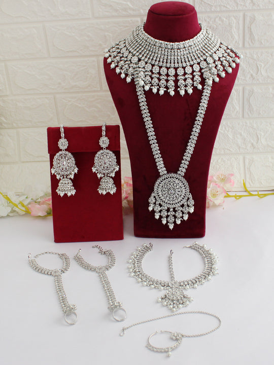Shamita Bridal Set-Silver