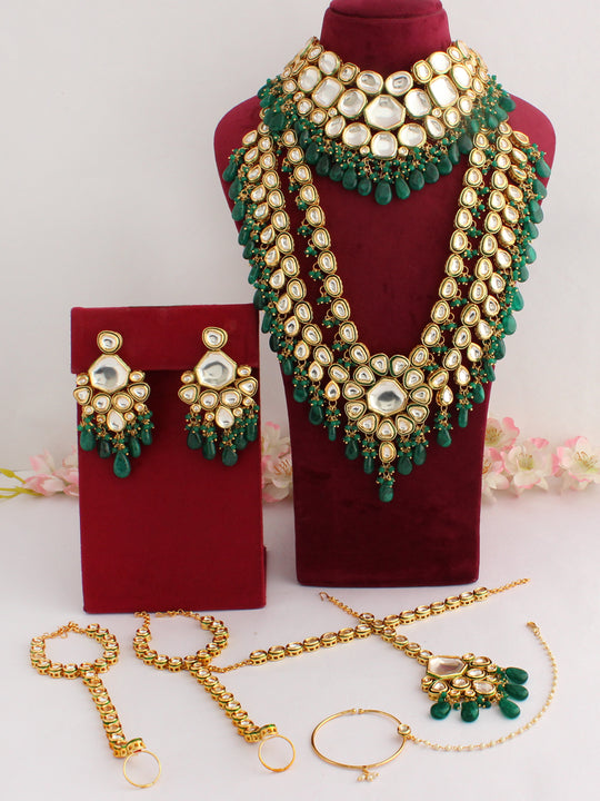 Shivali Bridal Set-Green