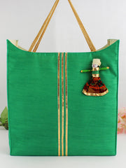 Silk Bag / Wedding Favors-Green
