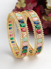 Antra Bangle Set Golden