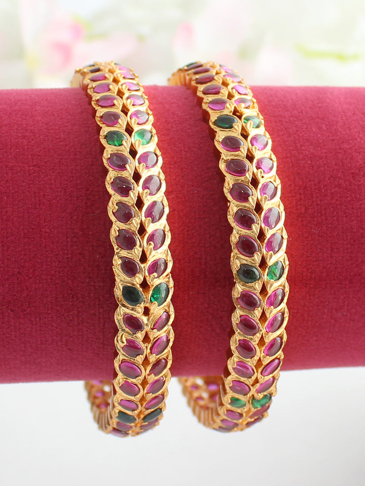 Buy Gold bangles Online at India Trend