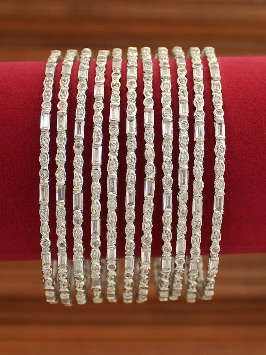 Tarasha Bangle Set Silver
