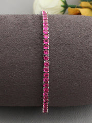 Nia Bracelet-Hot Pink 