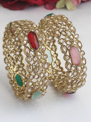 Priyanshi Bangle Set-Multicolor