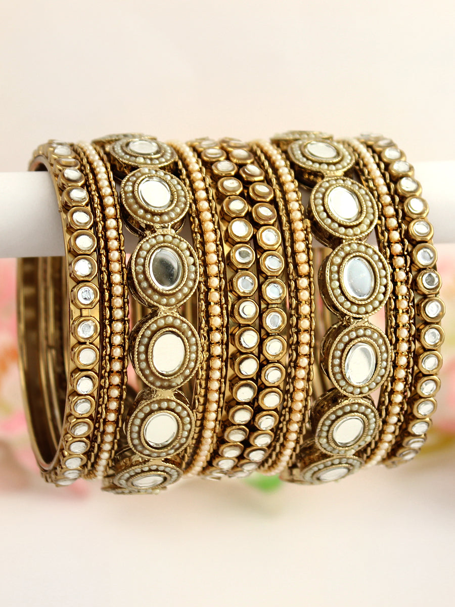 Shahin Bangle Set-Mirror