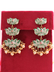 Kamal Earrings-Green
