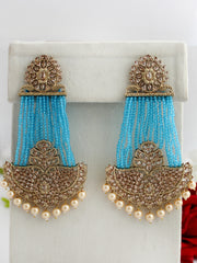 Shamita Earrings-Turquoise