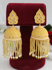 Maryam Earrings-Yellow