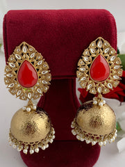 Avni Earrings-Red